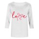 thumbnail image 5 of RKSTN Valentines Gift 3/4 Length Sleeve Womens Tops Oversized Crewneck Valentine Day Loves Heart Graphic Print Short Sleeve T Shirt Womens Casual Plus Size Round Neck Three Quarter Sleeve Tee Shirt, 5 of 7