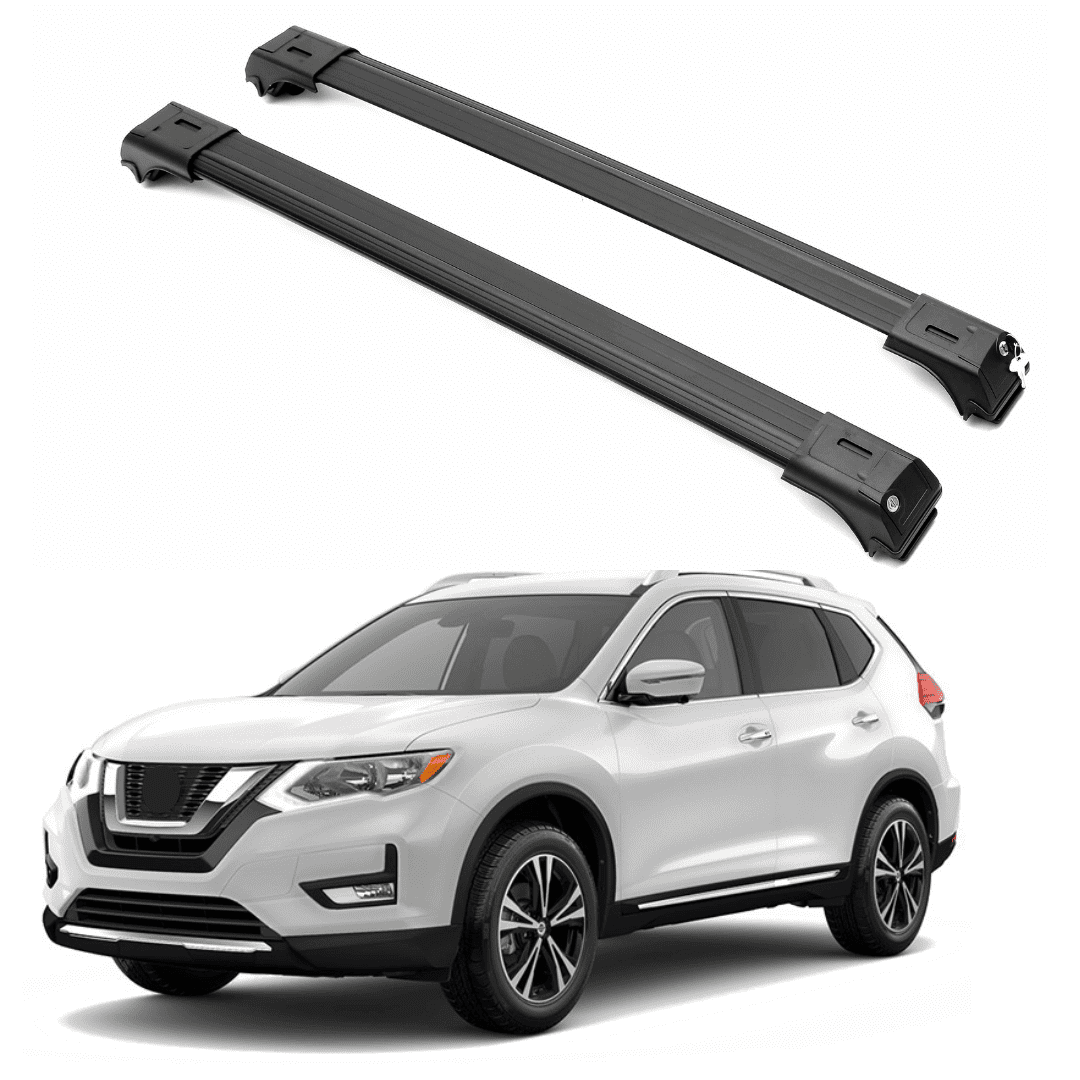 BrightLines Roof Rack Cross Bars Replacement for Nissan Rogue 2014 2020 a Set of 2pcs Silver Aluminum Top Cargo Rack Walmart