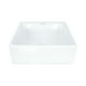 thumbnail image 5 of Lavabo de ceramica cuadrado sin rebosadero sobre cubierta marca Gravita, 5 of 5