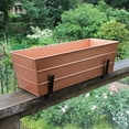 thumbnail image 4 of Achla C20C-K6 2 x 6 Railings Flower Box with Brackets, Copper - Medium, 4 of 4