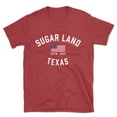 thumbnail image 1 of Sugar Land Texas Patriot Men's Cotton T-Shirt, 1 of 1