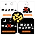 thumbnail image 6 of Uxcell 100Pack Glow Rocks 13-17mm Glow Pebbles Decoration in the Dark Luminous Stones Decor DIY Decorative Orange, 6 of 8