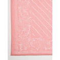 thumbnail image 7 of Janasya Indian Round Neck 3/4 Sleeve Block Print Light Pink Cotton Kurta with Pant and Dupatta For Women, 7 of 7