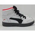 thumbnail image 1 of PU & MA Soft Foam Optical Comfort White Black RED Men's High Top Size 4, 1 of 6