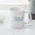 thumbnail image 5 of CafePress - Mimi Green Flowers Mugs - 20 Oz White Ceramic Mega Mug, 5 of 5
