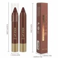 thumbnail image 4 of 6 Shades Of Matte Chocolate Lipstick With Soft Effect Non Staining Lip Liner, 4 of 5