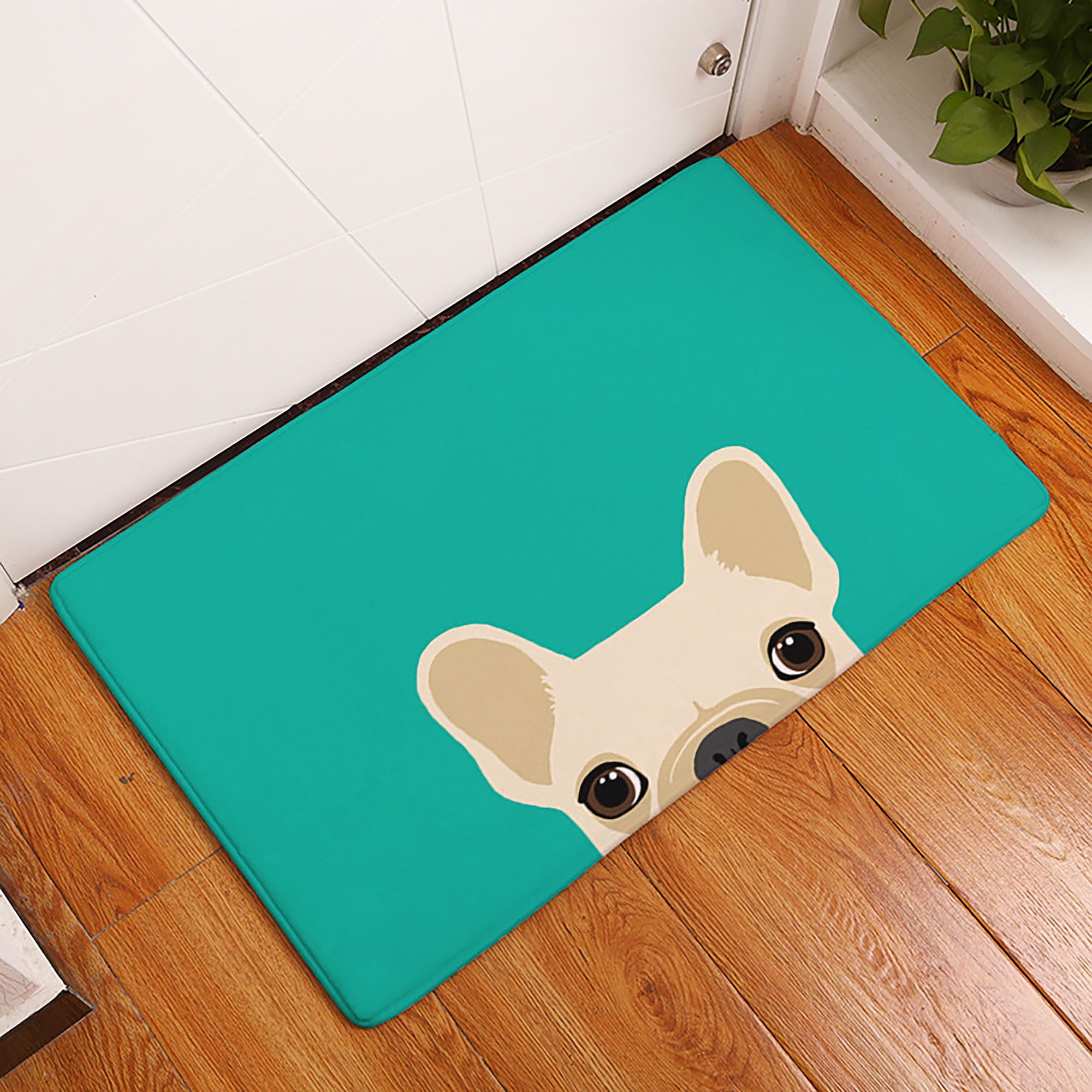 60 x 40cm Hard-Wearing Labrador Dog Doormat Rug 