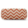 thumbnail image 3 of Zig Zag Bolster Pillow - Color: Chocolate, 3 of 5