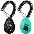 thumbnail image 1 of Dog Training Clicker with Wrist Strap-Durable Dog Training & Behavior Aids Dog Clicker ,Lightweight Easy to Use, Pet Training Clicker for Cats Puppy Birds Horses. Perfect for Behavioral Training 2Pcs, 1 of 6