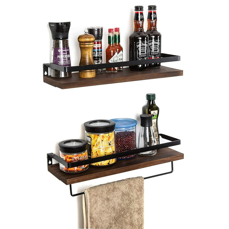 Soduku floating shelves wall mounted storage shelves for kitchen discount
