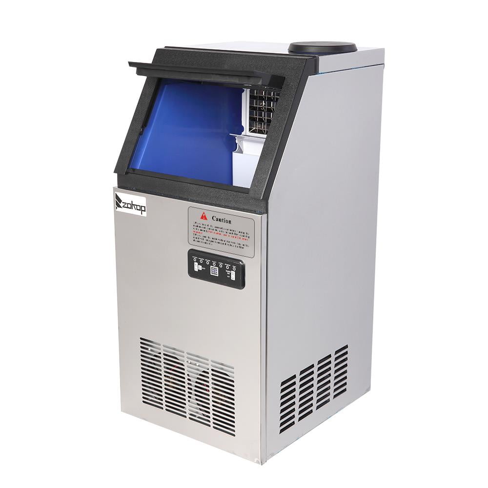 GoDecor 110lb Stainless Steel Commercial Ice Maker Machine