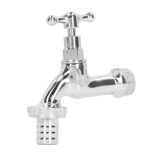 Grifo de latón con grifo de manguera, salida de 3/4 pulg., rosca macho DN20, entrada de agua para riego
