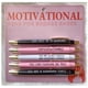 thumbnail image 2 of Motivational Badass Pen Set, 5Pieces Funny Daily Ballpoint Pens Office Gifts, 2 of 5
