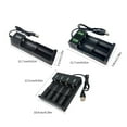 thumbnail image 5 of Intelligent 18650 Battery Charger for 21700,26700,18500,26650 Batteries with Independent 1/2/4Slots Charging Station, 5 of 12