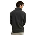 thumbnail image 4 of Men's Quarter Zip Polar Fleece Pullover Sweatshirt, Charcoal Gray M, 1 Count, 1 Pack, 4 of 7