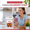 thumbnail image 6 of Fanale Premium Flavoring Concentrated Syrup for Bubble Tea 11 lb | Blueberry Flavor Syrup | for Boba Tea, Smoothies, Slushes, Desserts | 11lb, (Pack of 1), 6 of 7