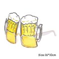 thumbnail image 4 of Hawaii Novelty Beer Sunglasses Glasses Fancy Dress Party Christmas Decor Gift, 4 of 5