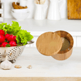 thumbnail image 5 of Totally Bamboo Salt Cellar Bamboo Storage Box with Magnetic Swivel Lid,Salt Engraved on Lid, 5 of 5