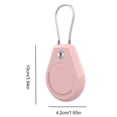 thumbnail image 4 of Caso protector anti-Perdición con la cadena llave llavero para soporte avión cable impermeable llaves y, 4 of 8
