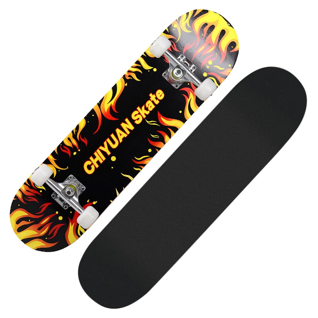 Standard Complete Skateboard 31x8Inch Longboard for Kids Adult Beginner