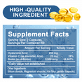 thumbnail image 2 of 3 PACK Hyaluronic Acid Supplements 250mg | with Biotin 5000mcg & Vitamin C 25mg, 3 in 1 Support - Skin Hydration, Joint Lubrication, Hair and Eye Health, 480 Vegetarian Capsules, 2 of 6