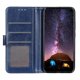 thumbnail image 2 of KAIYANG Funda protectora de cuero con diseño de caballo loco y ventana de espejo para OnePlus Nord 2T 5G, color rojo, estilo D, para OnePlus Nord 2T 5G, color azul, 2 of 5