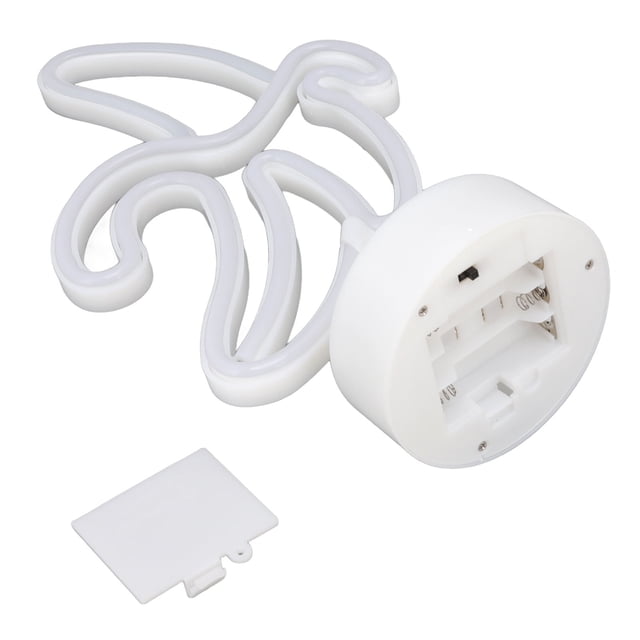 Luces de Neón Led, 2 Fuentes de Luz Luces de Neón de Plátano Con Baterí Hermosa Cómoda para la Fiesta de Cumpeados para la Sala de Estar