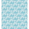 thumbnail image 3 of Ambesonne Floral Duvet Cover Sets, Delicate Flowers and Buds, 2-King, Pale Teal Pale Sky Blue, 3 of 3