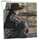 thumbnail image 1 of Cortina de ducha de tela de poliéster impermeable The Walking Dead, decoración de baño, kit de cortina de ducha con ganchos, 72 x 72 pulgadas, 1 of 7