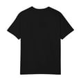 thumbnail image 4 of NAMTYQX Women's T-Shirts Short Sleeve Baggy Cool Casual Plus Size Patterned Bedrucken Stretch Crew Neck Womens Blouses Black Size M, 4 of 5