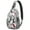 Cute Chickens, variant on Cute Ocean Creatures and Coral Pattern Small Travel Backpack Lightweight Hiking Sling Pack with Layered Storage and Fashionable Appearance for Everyday Use