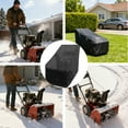 thumbnail image 6 of Heavy Snow Blower Cover, 210D Snowblower Covers Oxford Cloth, Universal Sized Snow Thrower Cover Outdoors Honda & Most Stage or Two Stage Gas Snow Blowers Storage | Waterproof, 6 of 6