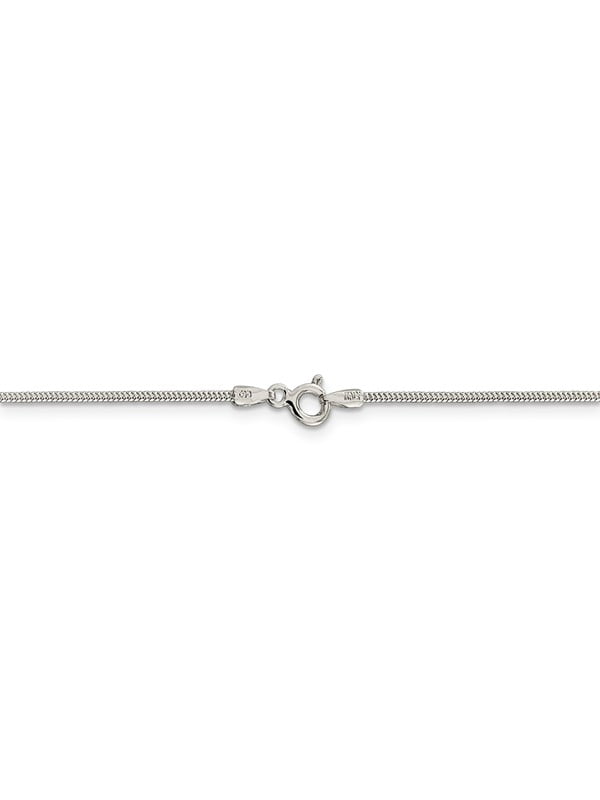 1.6 mm Solid Sterling 925 Silver Strong Snake Chain Necklace Anklet Bracelet 