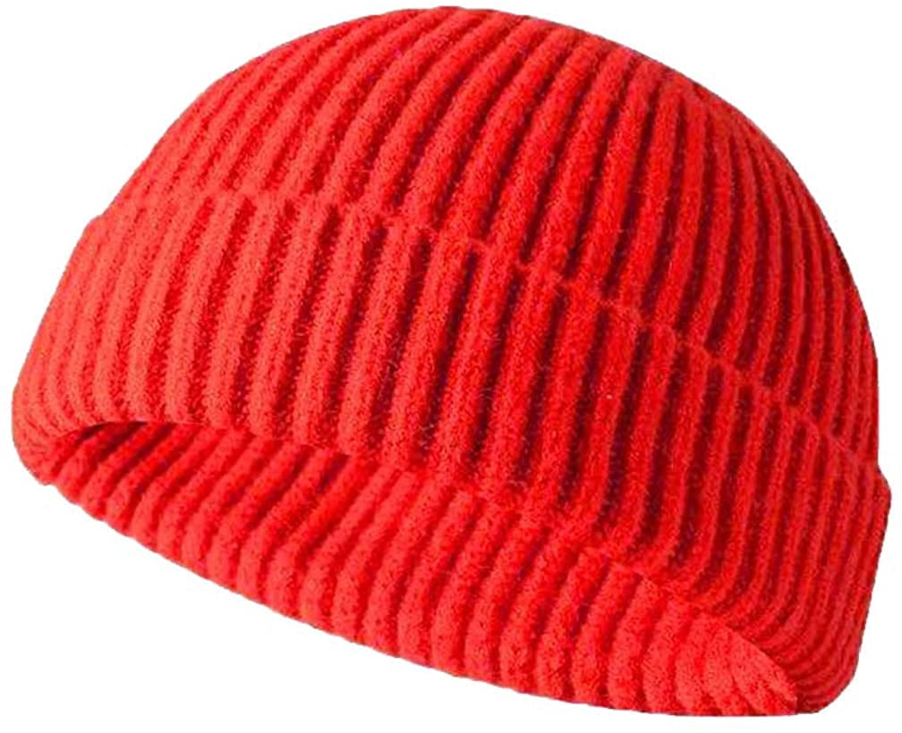Men Fashion Knitted Hat Beanie Skullcap Sailor Cap Cuff Brimless Men Fashion Knitted Hat Beanie Skullcap Sailor Cap Cuff Brimless