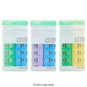 Equate AM/PM Weekly Pill Planner, 7.5-Inch – Medication Organizer