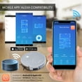 thumbnail image 3 of Pure Clean PUCRC660 - Smart Robot Vacuum Cleaner - Robot Cleaning Vacuum with Downloadable App and Remote Control, 3 of 9