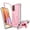 Pink, variant on FITO For Samsung Galaxy A32 5G Case, Phone Case with Screen Protector and Kickstand (Black)
