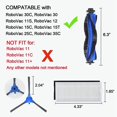 thumbnail image 2 of Pour Eufy Robovac 11s, Robovac 30, Robovac 30c, Accessoires Robovac 15c, 2 of 5