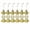 Gold, variant on Holloyiver 6 Pcs Christmas Glitter Hanging Candy Ornaments, Colorful Xmas Candy Cane Peppermint Tree Decorations, Shatterproof X'Mas Candies with Ropes for Christmas Tree Home Party Holiday Supplies
