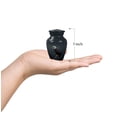 thumbnail image 3 of JAGASY Eagle Urn for Ashes for Women & Men - Black Rock Small Urns for Human Ashes Keepsake - Handcrafted Miniature Urn for Brother - Memorial Cremation Urns for Siblings - (3 Inch), 3 of 7
