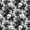 Cream Black, variant on Homewish Floral Skull Skeleton Quilt Full for Gifts, Cream Red Rose Gothic Full Bedspread Sets, 3-Piece