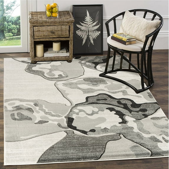 Modern Abstract Design Hand-Carved Soft Living Room Area Rug