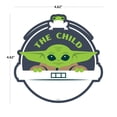 thumbnail image 5 of The Mandalorian The Child Vinyl Auto Decal, 4.75” x 4.75”, 5 of 6