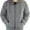 Charcoal, variant on ToBeInStyle Mens Fleece Lined Sherpa Hoodie with Adjustable Drawstring Hood