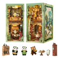thumbnail image 1 of Kit de casa en miniatura para bricolaje, kits de libros Fsolis, librería Panda Bookshop, 1 of 6