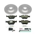 thumbnail image 2 of Power Stop Front Euro-Stop ECE-R90 Certified Brake Pad and Rotor Kit ESK928 Fits 2006 BMW Z4, 2 of 5