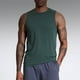 thumbnail image 1 of pstuiky Camiseta sin mangas para hombre, Camiseta deportiva corta sin mangas con cuello redondo y elástica de color liso para hombre Camisas para hombres l, 1 of 6