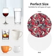 thumbnail image 6 of Kdxio Rooster Head Funny Coasters,4 Pcs Leather Coasters,Housewarming Gifts,Protect Furniture from Water Marks Scratch and Damage, 6 of 6