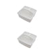 thumbnail image 2 of Moyic Cesta de almacenamiento apilable: solución de almacenamiento organizada para cualquier espacio y no dañino para las manos blanco blanco 2Conjunto, 2 of 6