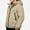 Khaki, variant on Piuwrlz Boys Hood Padded Jacket Boy Cotton Puffer Jacket with Zipper Long Sleeved Winter Coat Khaki Size 7